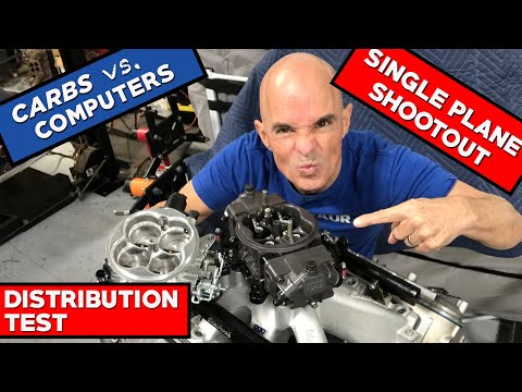 6.0L LS INTAKE TEST-A/F DISTRIBUTION (CARB VS EFI)