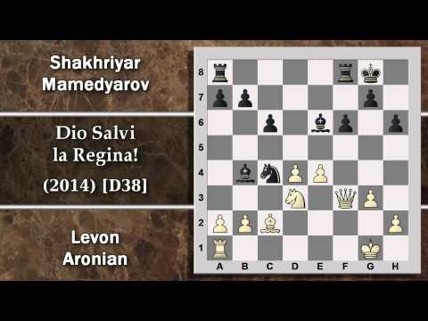 Partite Commentate di Scacchi 85 - Aronian vs Mamedyarov - Dio Salvi la Regina - CT(2) 2014 [D38]