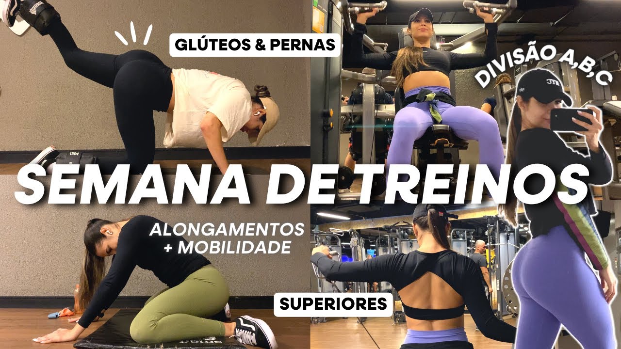 A MELHOR DIVISÃO DE TREINOS QUE JÁ TIVE! GANHO DE MASSA MUSCULAR E ROTINA DE ALONGAMENTOS
