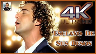 David Bisbal - Esclavo De Sus Besos (Official Video) [4K Remastered]