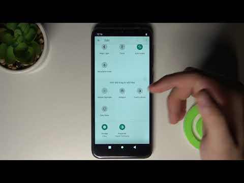 OUKITEL C15 Pro Customize Notification Bar Icons & Shortcuts
