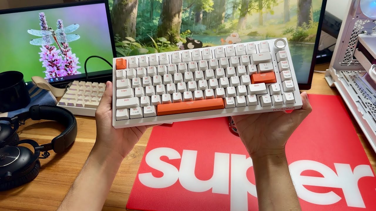 Teclado Magnetico 75% Muito Completo e Apelão - Kysona km82