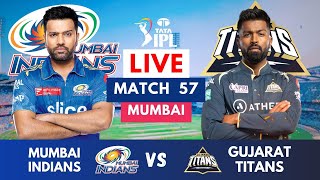 Live: MI Vs GT, Match 57, Mumbai | IPL Live Scores & Commentary | IPL LIVE 2023, Mumbai vs Gujarat