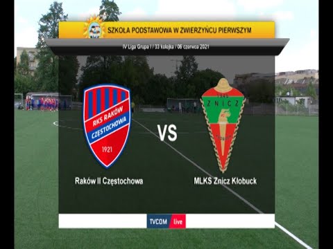 IV liga: Raków II Częstochowa - Znicz Kłobuck. Skrót meczu