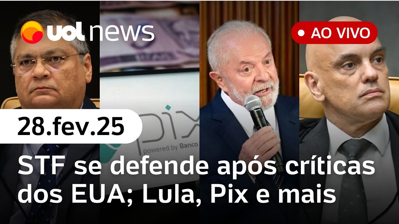 Moraes e mais ministros rebatem EUA; Lula e reforma ministerial, parecer do Ibama, Pix e+ | UOL News