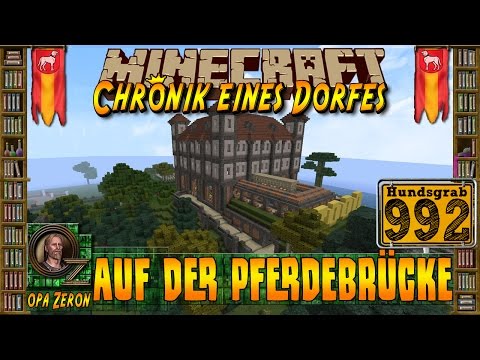 Minecraft #992 -Chronik eines Dorfes- Auf der Pferdebrücke [HD+Deutsch]