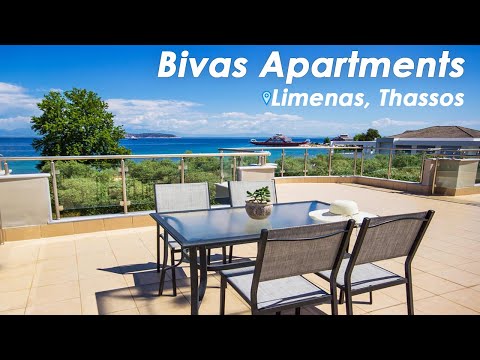 Apartamentos Bivas, alojamiento privado en Limenas, Grecia - Video
