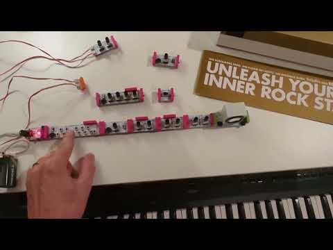 Immagine Korg Little Bits Synth Kit - Excellent Condition - With Box - Synthesizer - 8