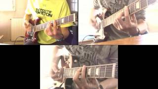 vince29200 - the police - walking on the moon (all guitars cover) Gibson guitars