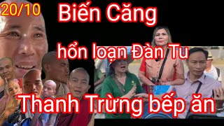 Cập nhật thông tin/ hổn loạn đoàn tu thanh trừng bếp ăn