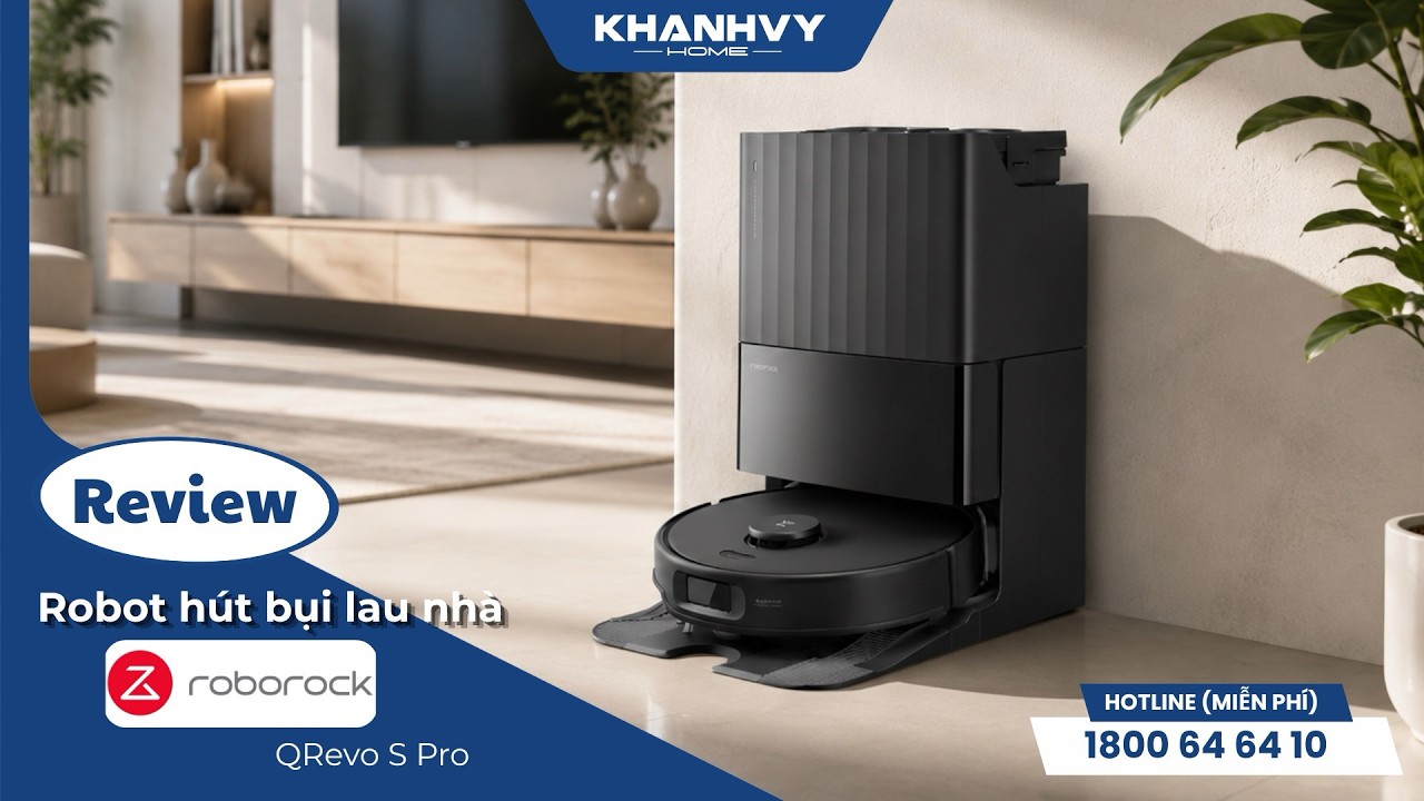 Robot hút bụi lau nhà Roborock QRevo S Pro