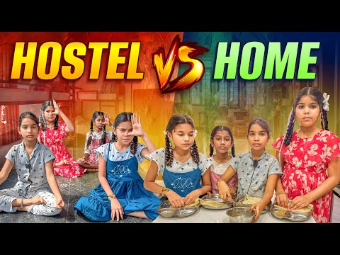 HOSTEL VS HOME Comedy video || rider mallesh new video || funny videos || janavi videos 