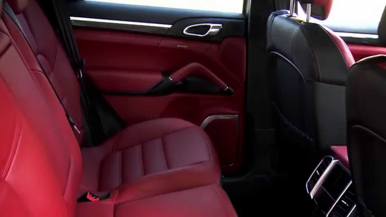 The new Porsche Cayenne S Diesel in Black Interior Design
