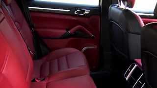 The new Porsche Cayenne S Diesel in Black Interior Design