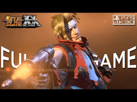 Metal Slug XX Full Gameplay Walkthrough FULL GAME PS5 (4K 30FPS) No Commentary