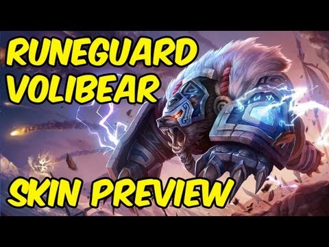 League of Legends - Runeguard Volibear Skin Spotlight Gameplay Teaser Preview