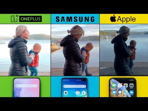 OnePlus 7 Pro vs S10+ vs XS Max - Video Quality Comparison