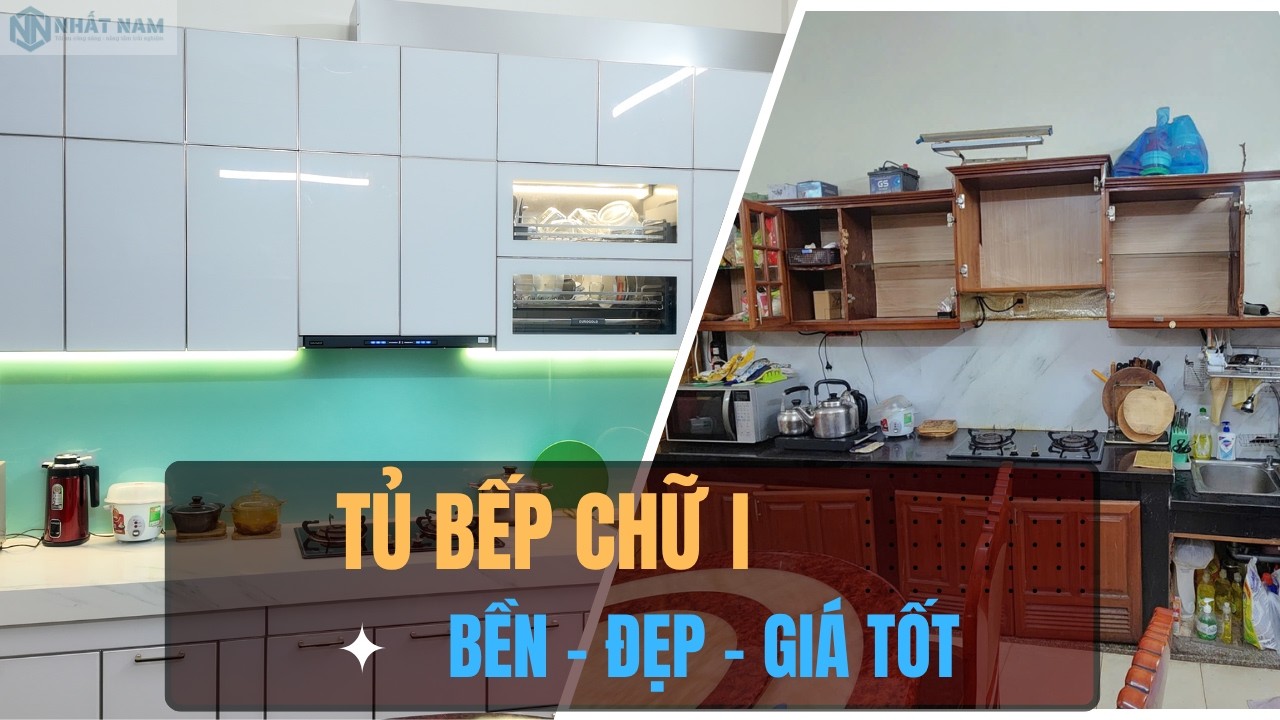 Khám Phá Bộ Tủ Bếp Inox 304 Cánh Kính Nhất Nam Vừa Bàn Giao Tại Bình Dương