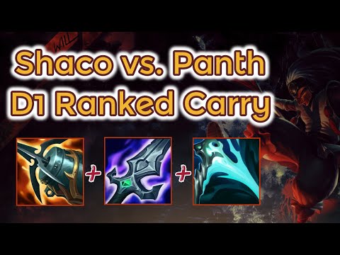 Shaco carrying D1 with Kraken Bork - S12 Ranked [League of Legends] Full Gameplay - Infernal Shaco