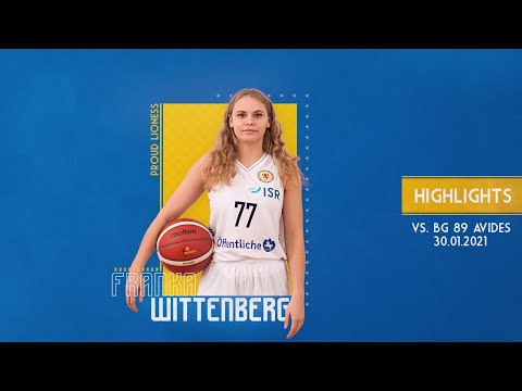 Franka Wittenberg [Lion Pride Braunschweig] – Highlights vs. BG 89 AVIDES Hurricanes