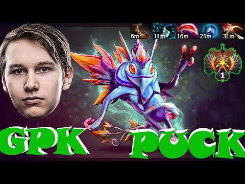 Top 1 RANKED Dota 2 GPK PUCK Dota2(7.23)