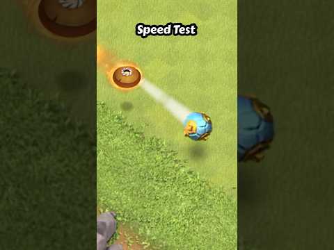Bro Done Speed Test (Clash of Clans) | #shorts #clashofclans