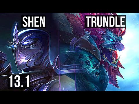 SHEN vs TRUNDLE (TOP) | 2/0/8, 2.3M mastery, 400+ games | EUW Diamond | 13.1