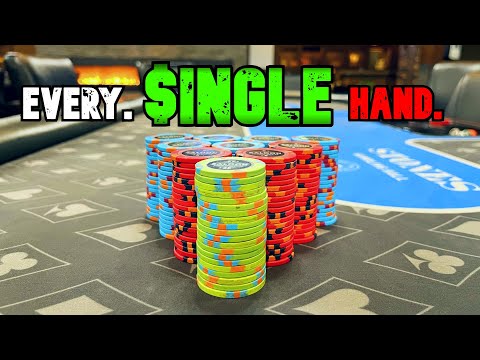 100+ Hands IN A ROW + My 2025 Poker Results (REVEALED)