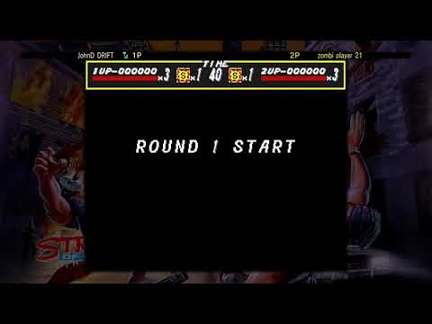 Streets of rage level 1 (bonus video) (co op link in the discripton)