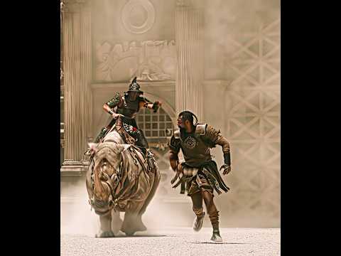 Gladiator outsmarts “the destroyer” | gladiator 2024 | #movieedits #gladiator