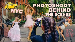 New York City Photoshoot Behind-the-Scenes in The West Village with Lauren Norris | Girly & PINK! 🎀