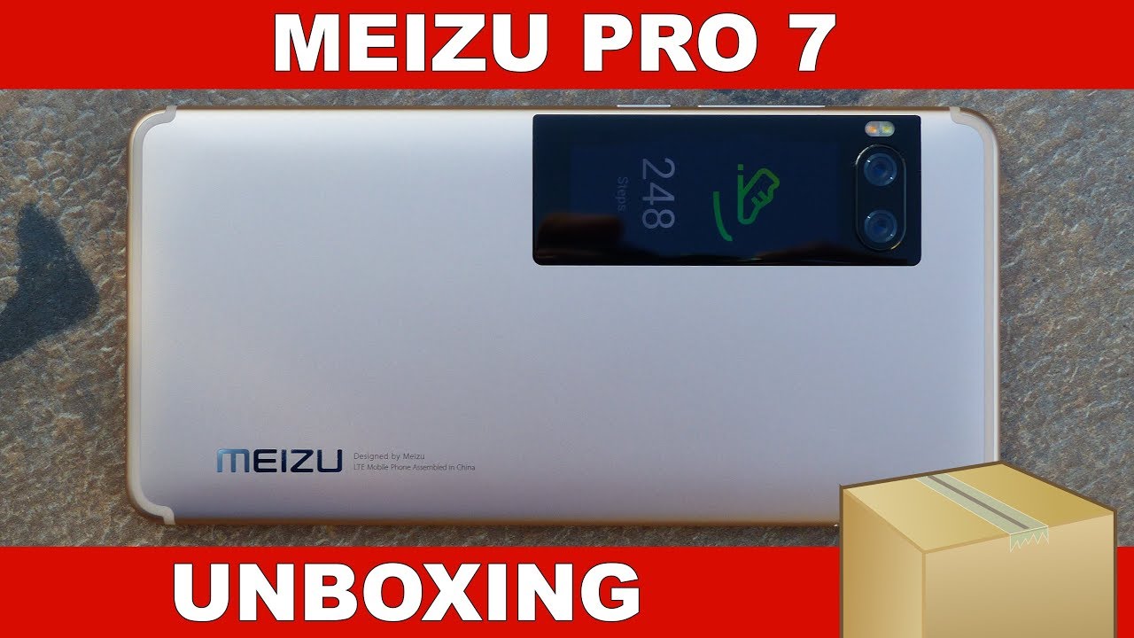 Meizu Pro 7 (Helio P25) Unboxing & First Impressions