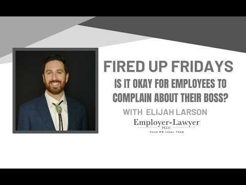 Employee Complaints, the NLRA, and the NLRB: What Employers Need to Know video thumbnail