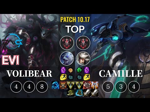 DFM Evi Volibear vs Camille Top - KR Patch 10.17