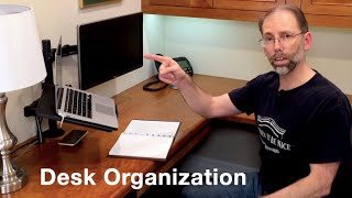 Desk Organization & Zoom Call Lighting with Monitor Stand, Laptop Stand, & Keyboard Tray