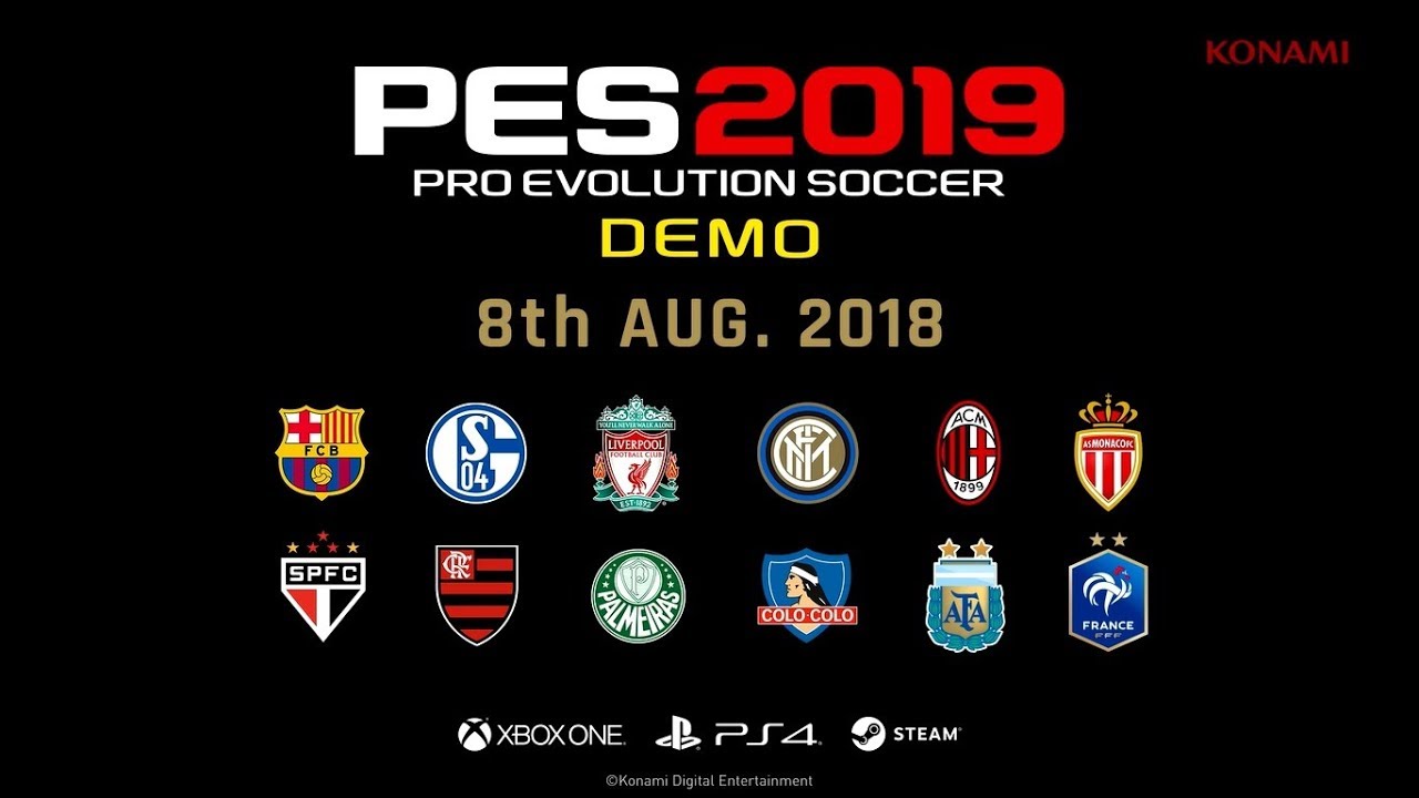 PES 2019 Demo Trailer - YouTube