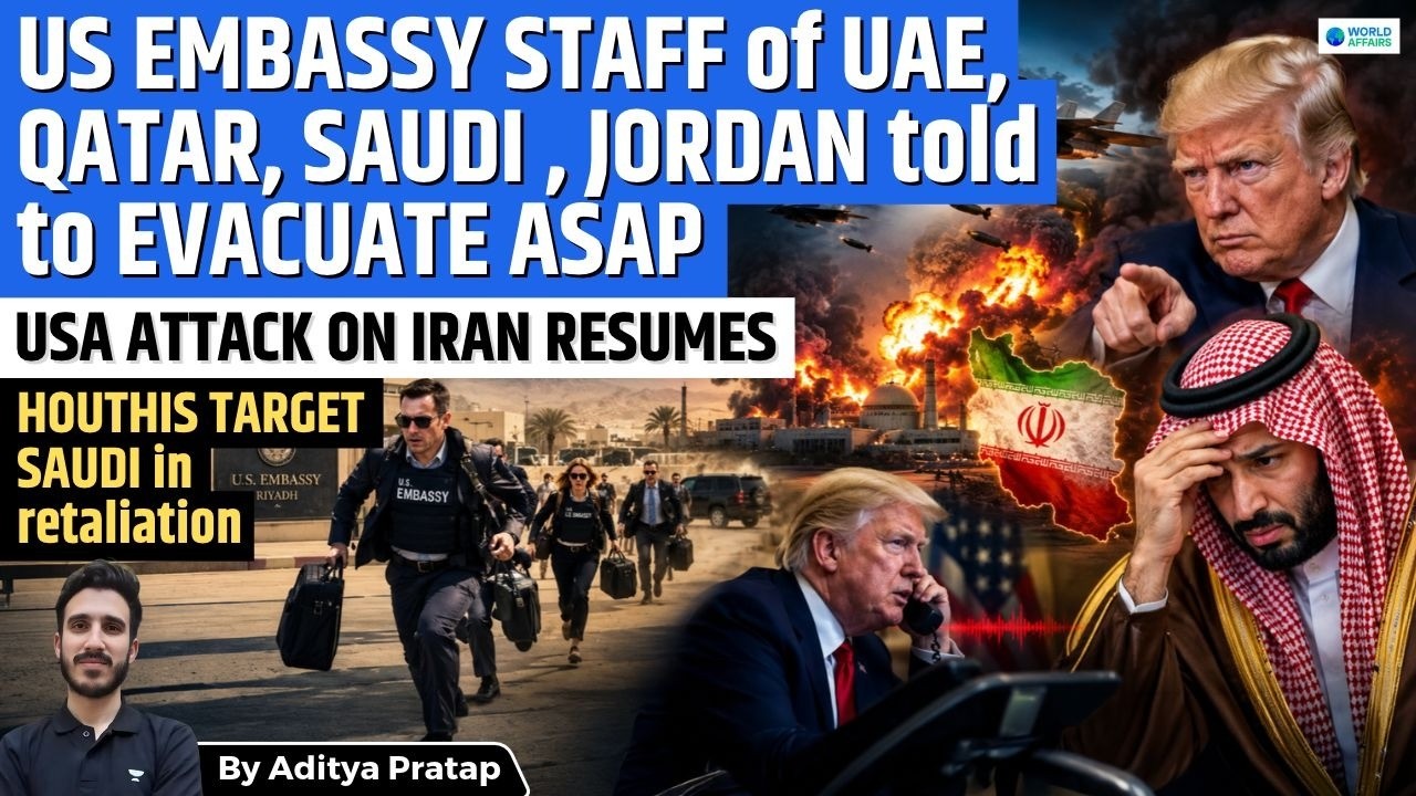 US Embassy Staff Ordered to Leave Saudi Arabia | Houthi Attacks Escalate