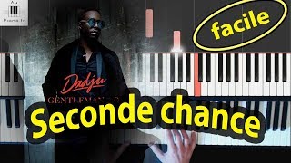 Seconde chance - Dadju - Piano FACILE - AuPiano.Fr