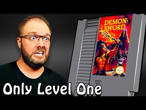 Demon Sword - NES - Only Level One