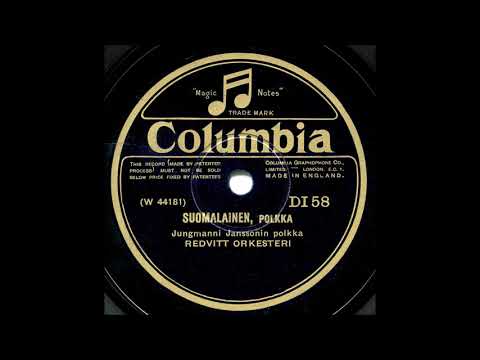 JUNGMAN JANSONIN POLKKA, Redvitt orkesteri levytti helmikuussa 1928