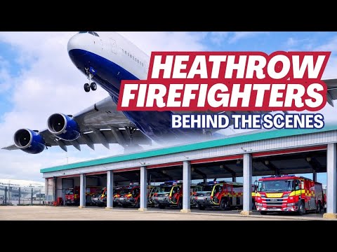Behind the Scenes with Heathrow Airport Fire & Rescue | Day in the Life