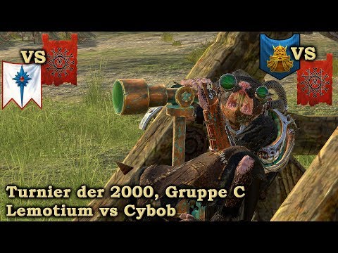 Lemotium vs Cybob - Gruppe C Total War: Warhammer 2 Deutsch