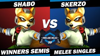 shabo vs Skerzo - Winners Semi Finals | Midlane Melee 39