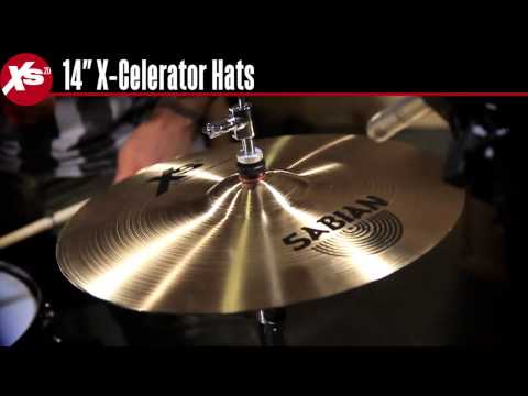 SABIAN 14" Xs20 X-Celerator Hats