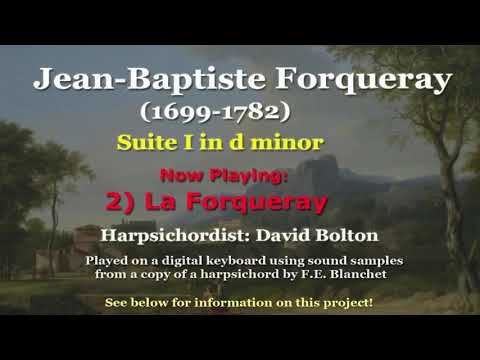 Jean-Baptiste Forqueray (1699-1782): Suite 1 in d minor (1747)