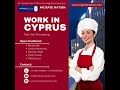 Cyprus Work Permit Visa | Hotels Jobs in Cyprus #applyonline #migratenation #visaexperts