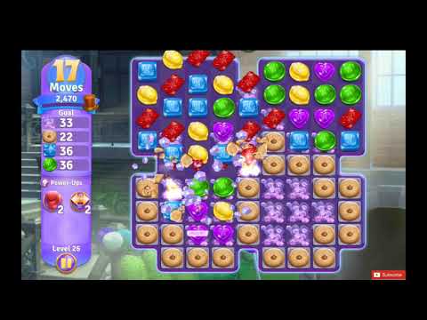 Wonka's World of Candy Level 26 NO BOOSTERS - A S GAMING
