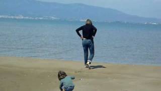 Platja del trabucador: Rodeados de agua