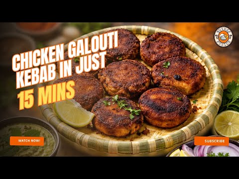 Chicken Galouti Kebab