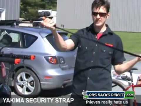 Yakima Trunk Bike Rack Security Strap Review Video by ORS Racks Direct